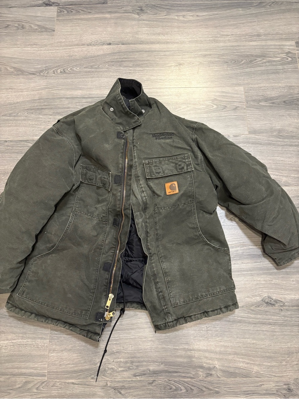 VINTAGE MENS CARHARTT JACKET XL